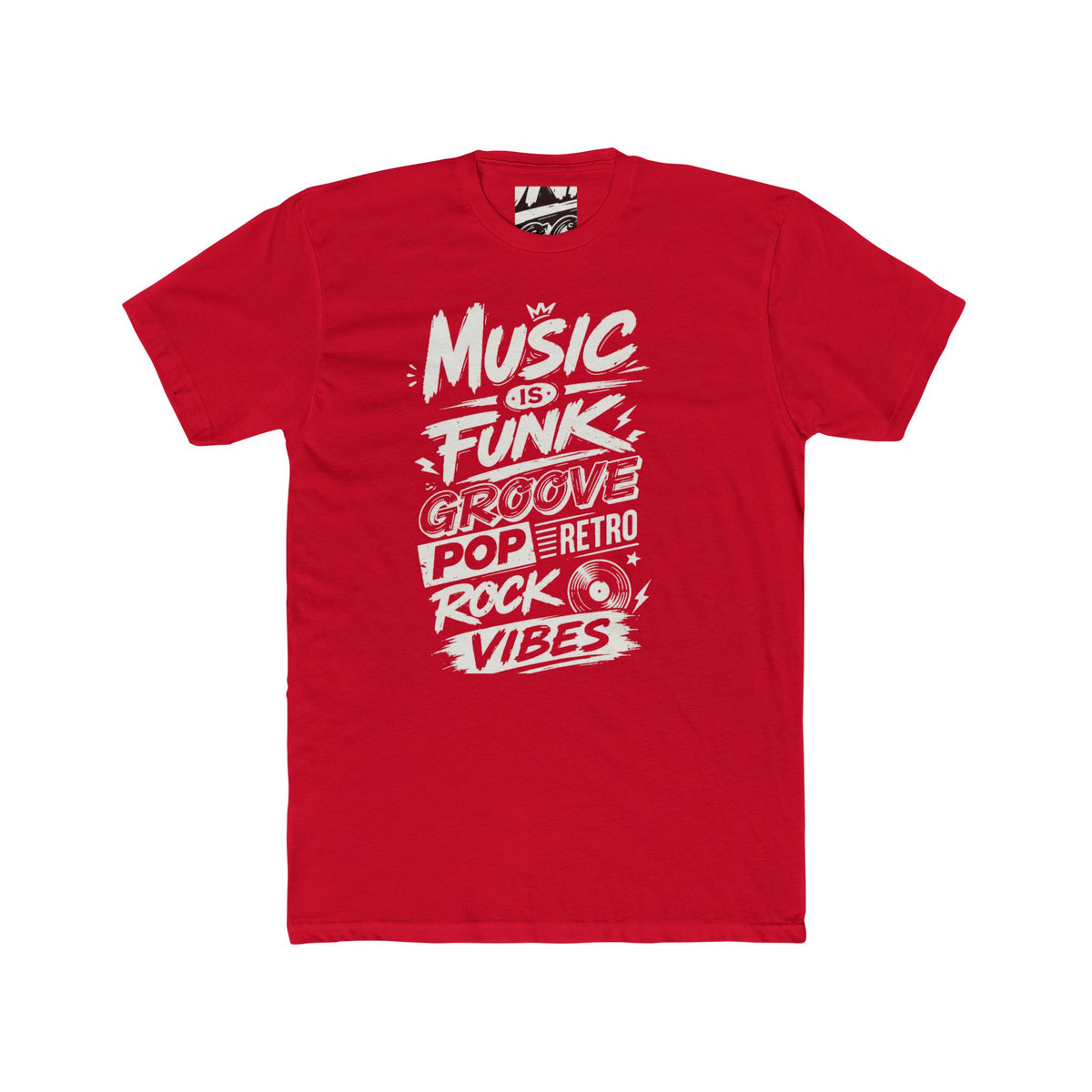 The Music Is Vibes Crew Tee