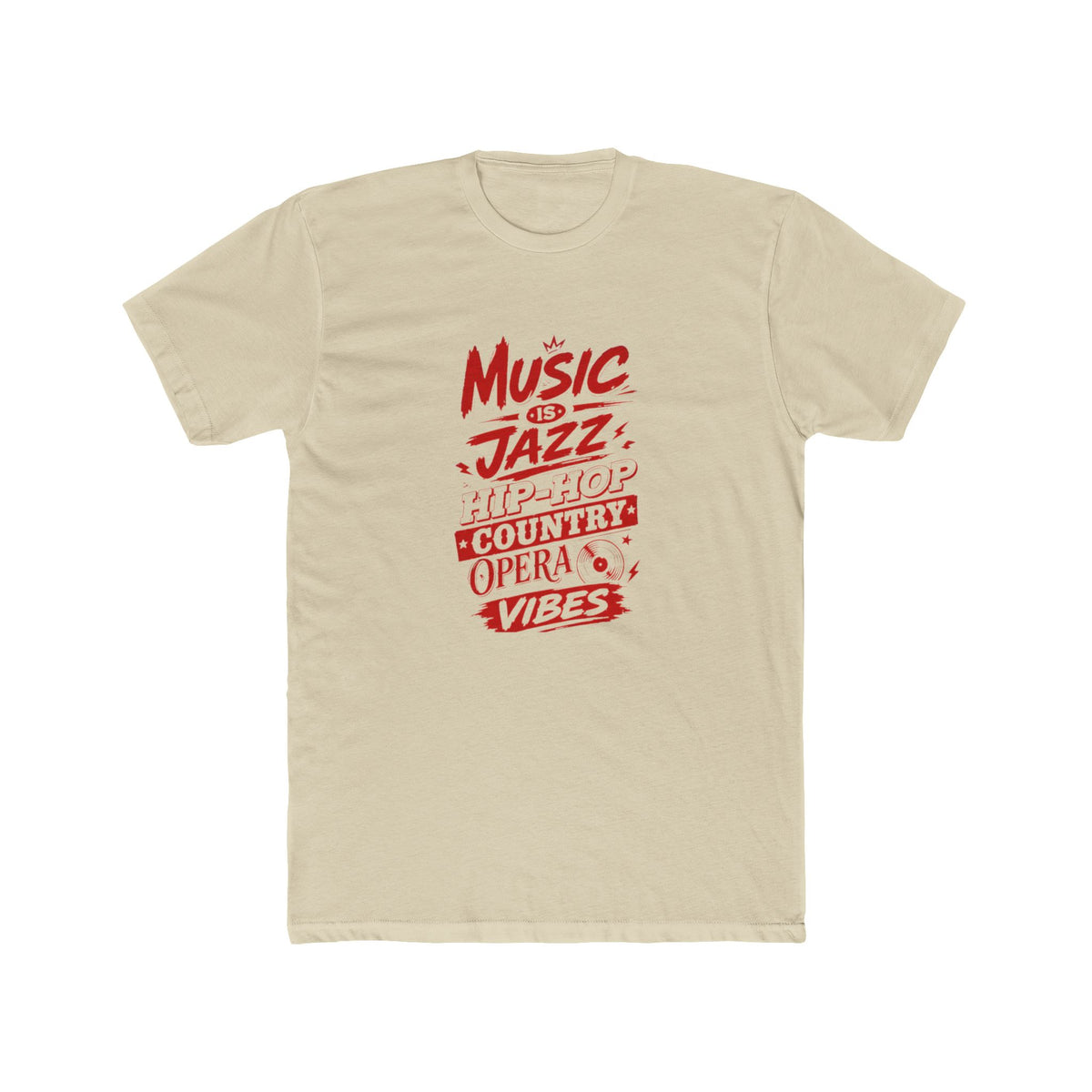 The 2nd Edition Music Is Vibes Crew Tee