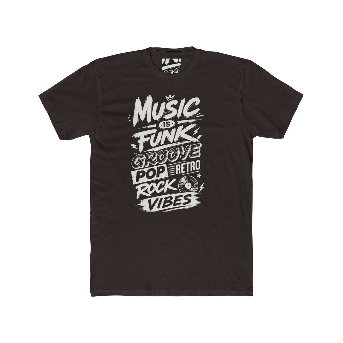 The Music Is Vibes Crew Tee