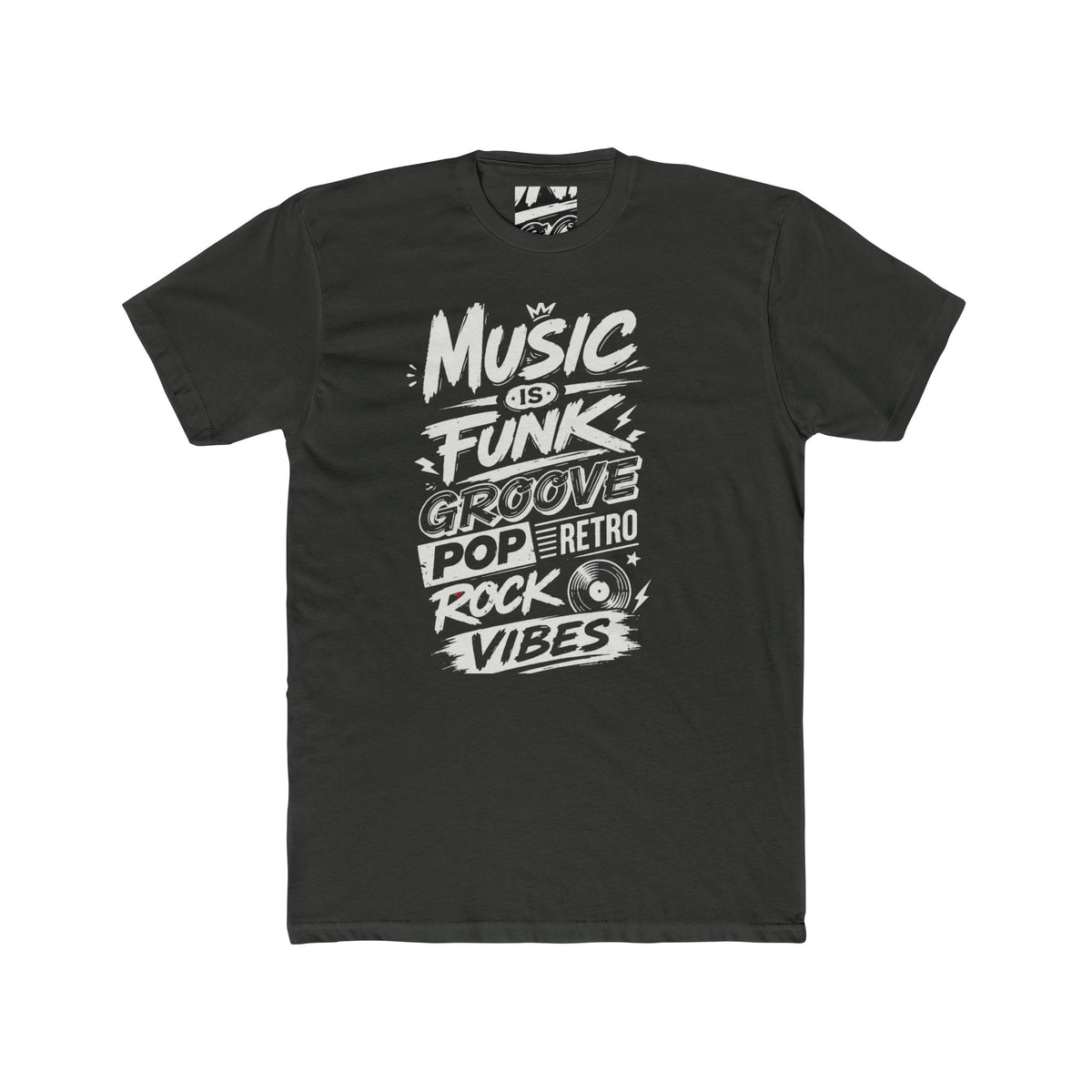 The Music Is Vibes Crew Tee