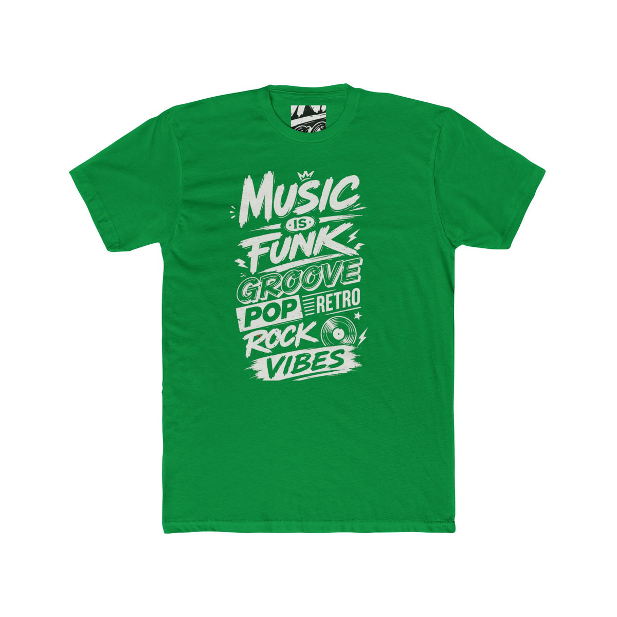 The Music Is Vibes Crew Tee