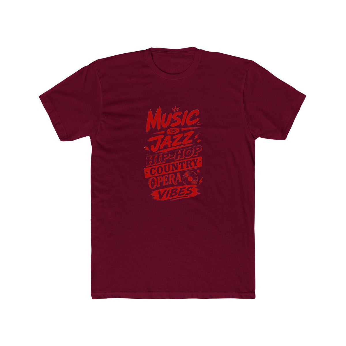 The 2nd Edition Music Is Vibes Crew Tee