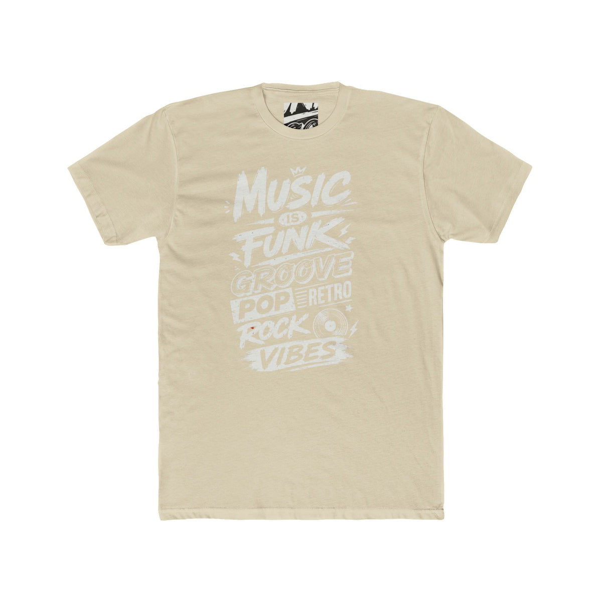 The Music Is Vibes Crew Tee