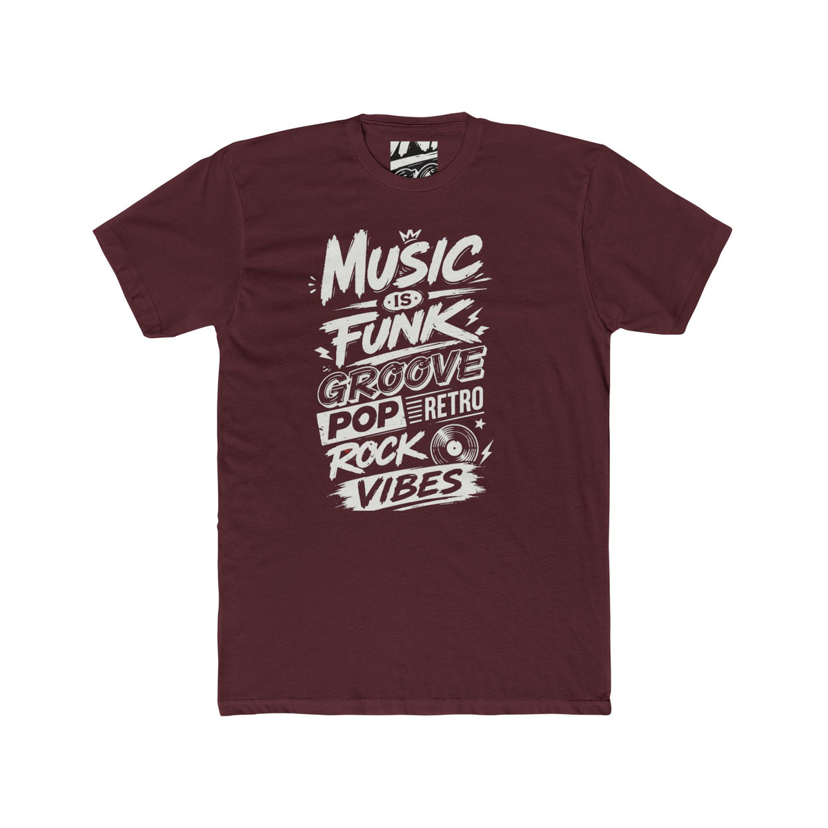 The Music Is Vibes Crew Tee