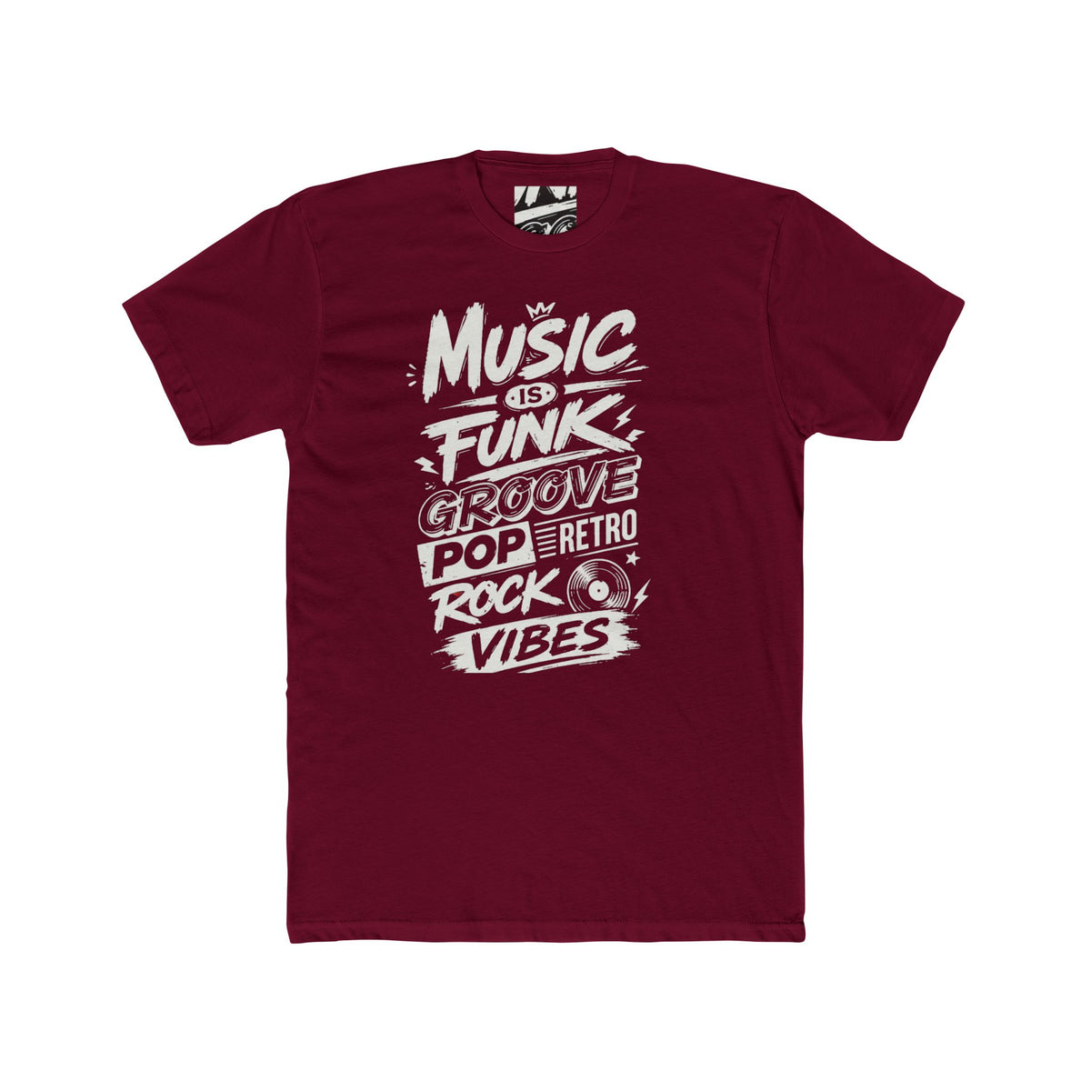 The Music Is Vibes Crew Tee